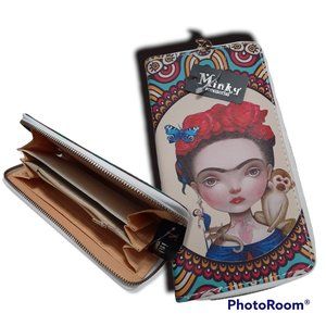 FRIDA KAHLO WALLET NWT COD/518